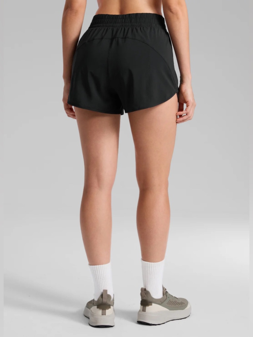 Feathery-Fit Soft High Rise Lined Shorts 3'' - Picture 2 of 7